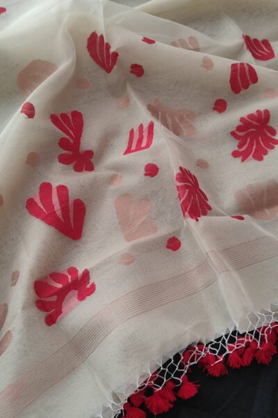 Organza Half Silk Sharee